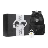 Чёрный + коробка + подвеска