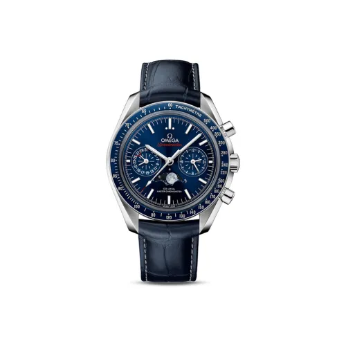 OMEGA Автоматический Механический Часы Мужские Ultra Dominant Series Dual Small Dial 44,25 мм Синий