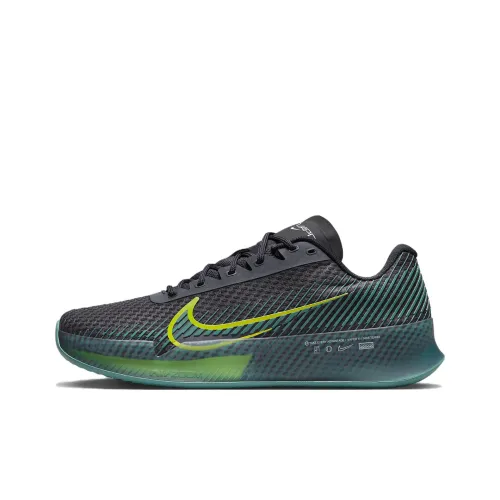 Nike Court Air Zoom Vapor 11 Shock Absorbers Slip-Resistant Abrasion-Resistant Low Top Tennis Shoes Men's Black Найк Корт Эйр Зум Вапор 11 Шок Абсорберз Слип-Резистент Абразион-Резистент Низкий Топ Теннисные Кроссовки Мужские Черные