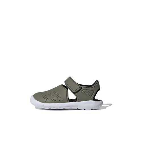 Adidas Fortaswim Детские сандалии Ruins зеленые для детей 3-7 лет
