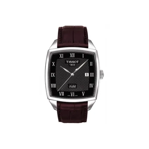 TISSOT Автоматический Механический Механизм Мужские Часы 39мм*10,85мм Черный