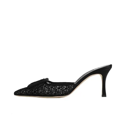 MANOLO BLAHNIK Домашние тапочки Женские