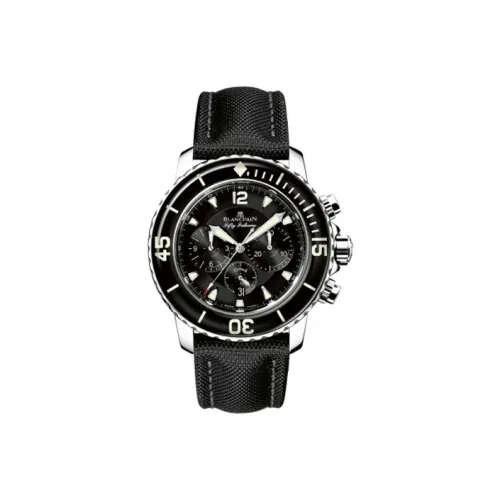 BLANCPAIN Автоматический Механический Часы Мужские FIFTY FATHOMS 45 мм Черные