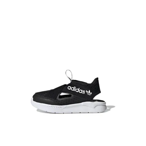 Adidas Originals 360 Sandals C Детские Сандалии Черные Для Дети Возрастом 3-7 Лет