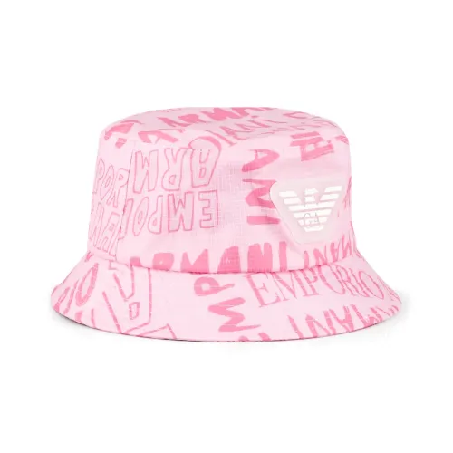 EMPORIO ARMANI Полиэстер Шляпа ведра Розовая Унисекс