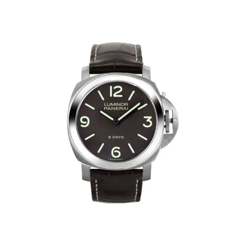 PANERAI Ручной механизм Мужские часы LUMINOR LUMINO Collection 44 мм Черные