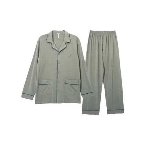 GUKOO Army Green Мужской Пижамный Комплект