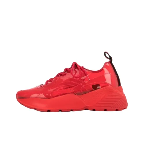 Stella McCartney Низкий Топ Спортивная Повседневная Обувь Женская Красная