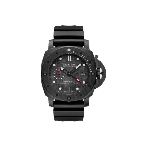 PANERAI Автоматический Механический Механизм Мужские Часы SUBMERSIBLE Collection 47 мм Черные