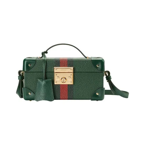 GUCCI Кожа Наручные часы Коробка Сумка Сумка через плечо Сумка через плечо Женская Зеленая