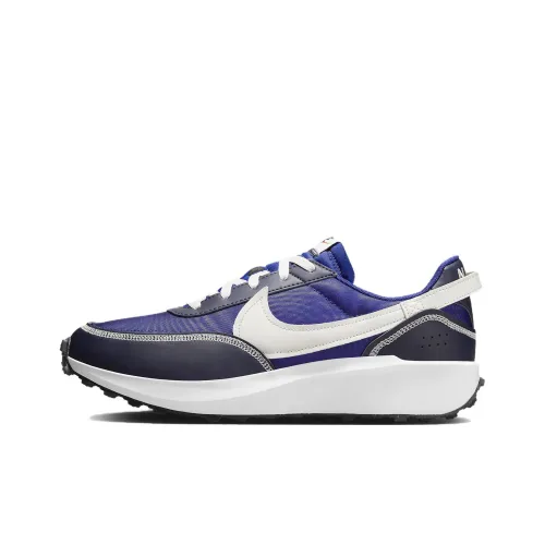 nike Waffle Debut Амортизирующие шоки Противоскользящие и устойчивые к истиранию Низкий топ Повседневная обувь Мужская Синий