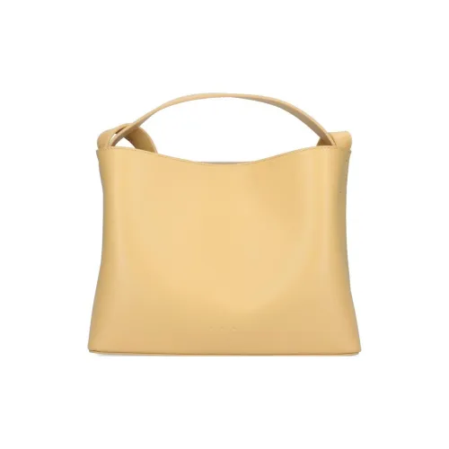 Balenciaga Гладкая Телячья Кожа Сумка через плечо Сумка Мини Женская Кремовая