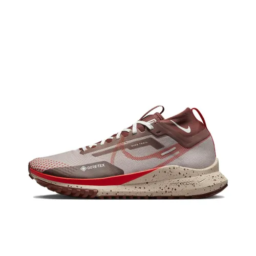 Nike Pegasus Trail 4 Low Топ Беговые кроссовки Мужской Коричневый белый