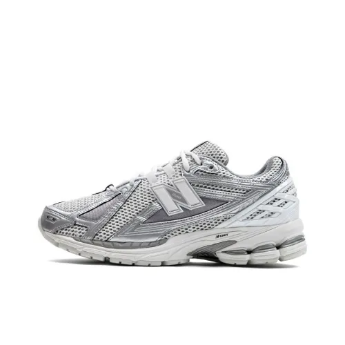 New Balance NB 1906R Амортизация Поддержка Ударопрочный Низкий Топ Повседневные Беговые кроссовки Унисекс Серебристо-белый