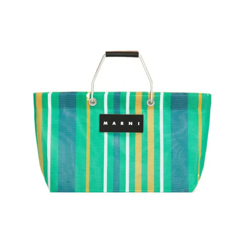 MARNI Полиэтиленовая сумка-корзина Мини Женская Многоцветная