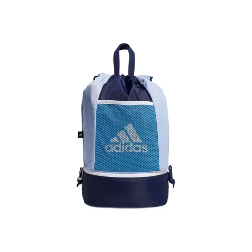 Adidas Переработанный полиэстер Спортивный спортивный зал Рюкзак Обычный Унисекс Темно-синий