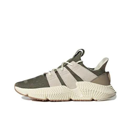 Adidas Originals PROPHERE Slip-resistant Abrasion-resistant Lightweight Low-Top Casual Shoes Unisex Green Gray Adidas Originals PROPHERE Противоскользящий Устойчивый к истиранию Легкий Низкий Топ Повседневная Обувь Унисекс Зеленый Серый