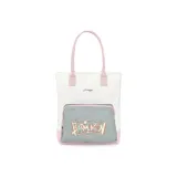 Белый, розовый, серый