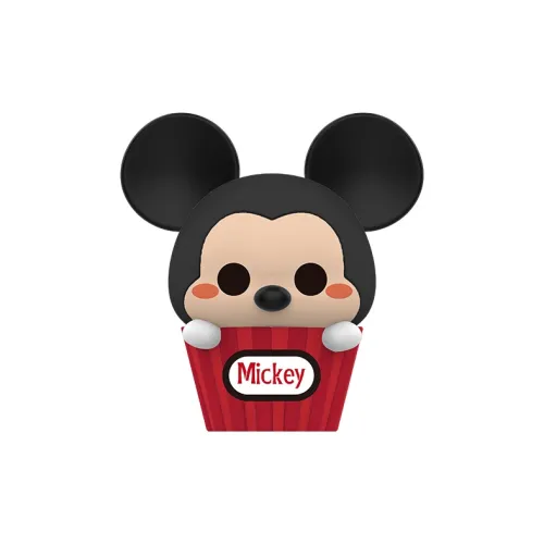 Disney Mini Бобовый Кукла Mickey Mouse Коллекция Настольный Декор Слепые Коробки Один Mystery Коробка Полная Коробка 12 шт