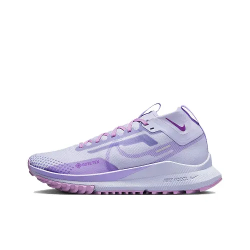 Nike Pegasus Trail 4 MID Топ Повседневные Беговые Кроссовки Женские Фиолетовые
