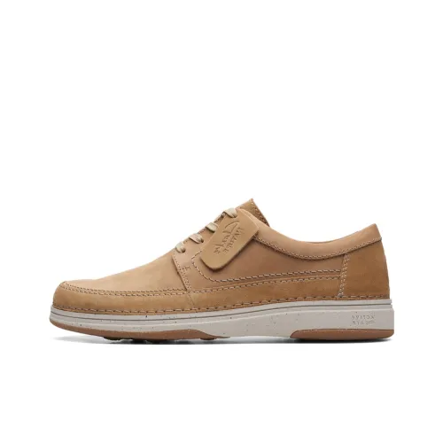Clarks Nature Series Мужские повседневные туфли Low Top Темно-серый 261686078 Мужской