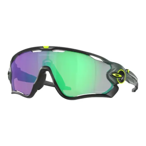 Oakley Пластиковая оправа нерегулярная форма солнцезащитные очки унисекс разноцветные