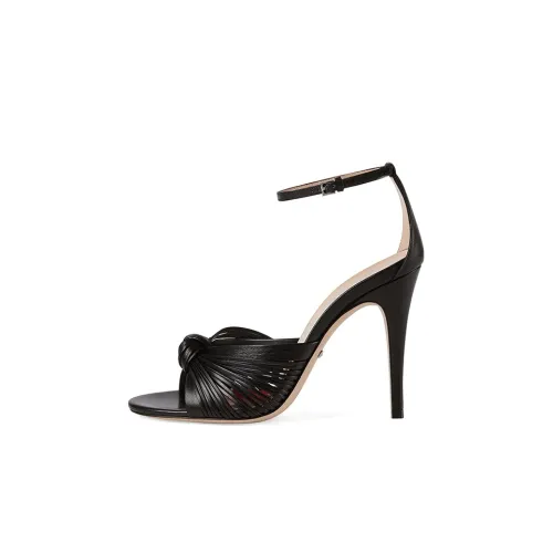 GUCCI One Ремешок Сандалии Женские Черные