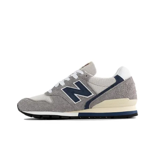 New Balance NB 996 Low Топ Беговые кроссовки Унисекс Серый Синий