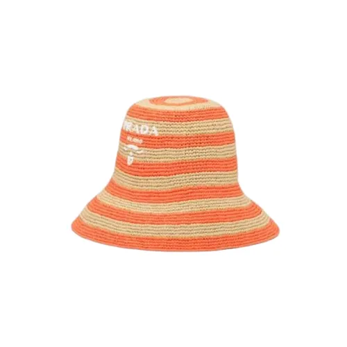 PRADA Шляпы Желтые Унисекс