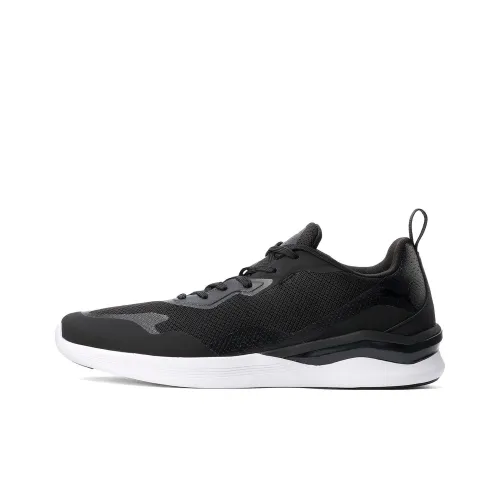 PUMA Lqd Flash Slip Resistant Abrasion Resistant Низкий Топ Беговые кроссовки Мужской Черный Белый