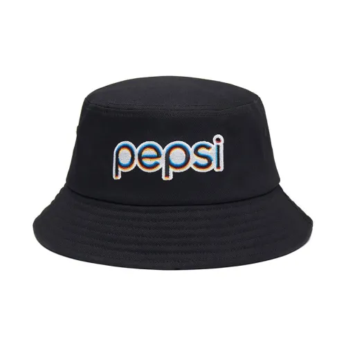 pepsi Cotton Bucket Hats Полночный черный Унисекс