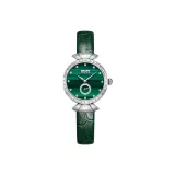 6102 - Серебряный корпус, белый циркон