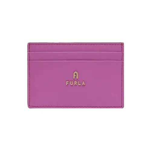 Furla GRAIN LEATHER Кожаный держатель для карт Женский Фиолетовый