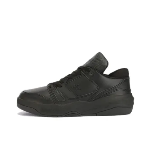 Конверс ERX 260 Ew Бык FG Противоскользящие Устойчивые к износу Низкий Топ Скейтборд Кроссовки Унисекс Черный Японская Версия