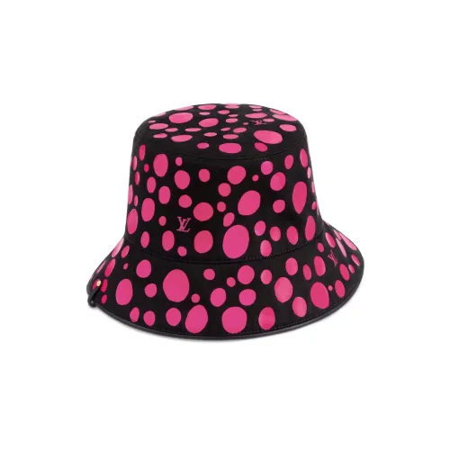LOUIS VUITTON Grass Interim Life Joint Name Cotton Bucket Hats Женские