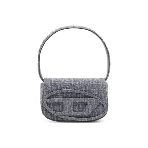 DIESEL Denim 1DR Bag Portable Crossbody Bag Shoulder Bag Women's Black DIESEL Деним 1DR Сумка Портативная Сумка через плечо Сумка Женская Черная