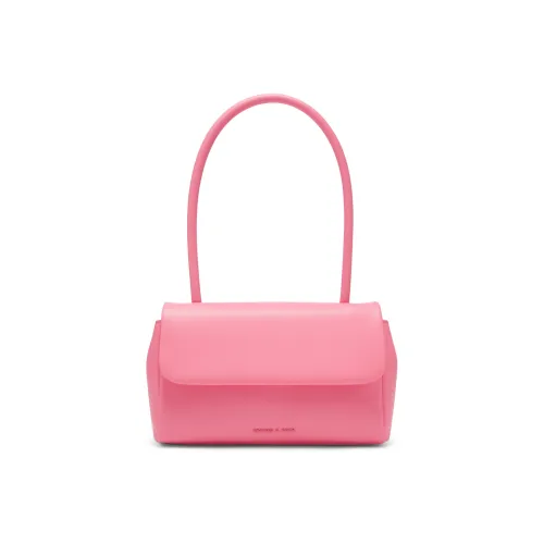 CHARLES KEITH ПУ (полиуретан) Charles Keith Сумка через плечо Маленькая Женская Черная Розовая