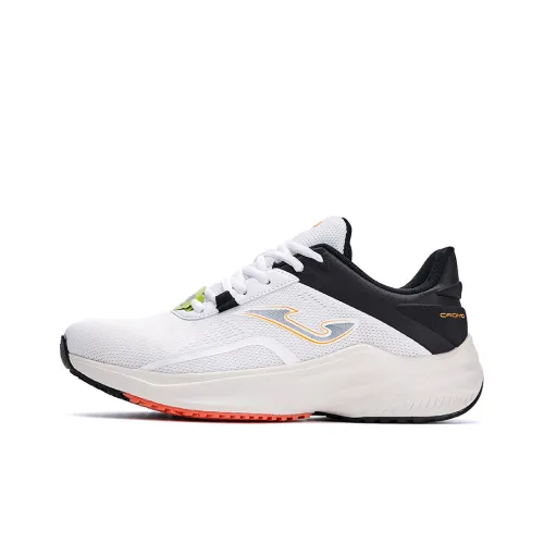 Joma Homer Slip-Resistant Abrasion-Resistant Breathable Low-Top Running Shoes Men's White Joma Homer Противоскользящие Устойчивые к износу Дышащие Низкие Кроссовки для Бега Мужские Белые