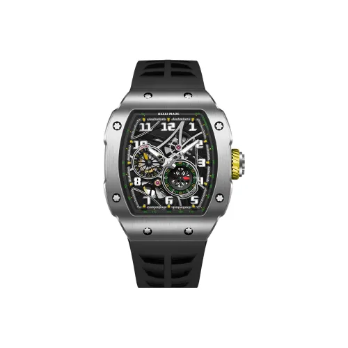 BEXEI Автоматический механический механизм Часы Мужские Часы Черепный циферблат 9088 GKHD