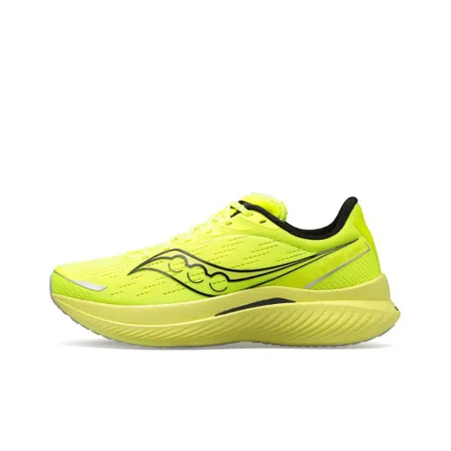 Saucony Endorphin Speed 3 Амортизация Износостойкий Низкий Топ Беговые кроссовки Мужской Желтый