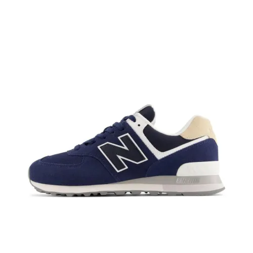 New Balance NB 574 Low Топ Беговые кроссовки Унисекс Синий