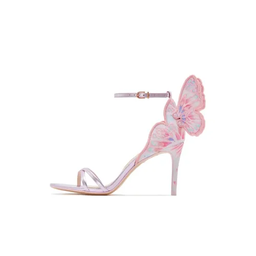 SOPHIA WEBSTER One Ремешок Сандалии 8,5 см Женские Розовые