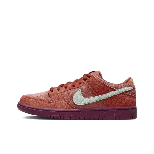 Nike Dunk SB Low Топ Скейтборд Кроссовки Унисекс Красный Белый