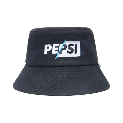 pepsi Cotton Bucket Hats Черный Унисекс