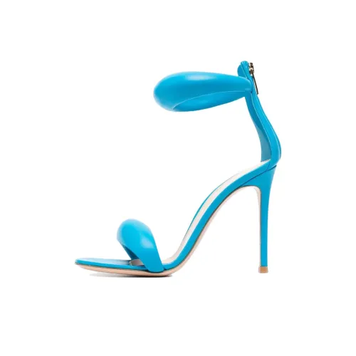 GIANVITO ROSSI One Ремень Сандалии 10,5 см Женские Синие