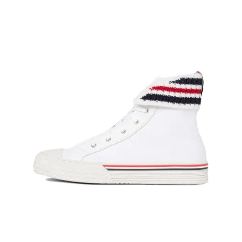 THOM BROWNE High Top Canvas Shoes Women's