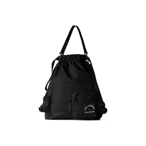 Рюкзак из полиамида Karl Lagerfeld мужской черный