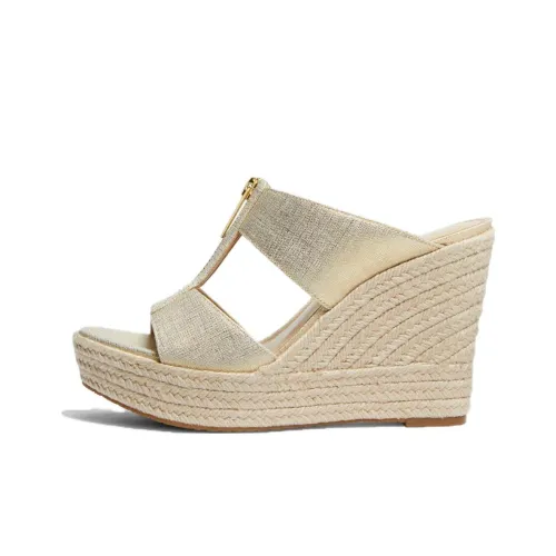 MICHAEL KORS Слипоны Женские Золотые