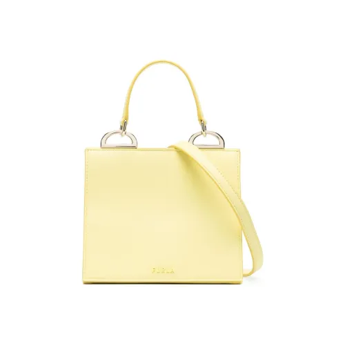 Furla Сумка из коровьей кожи женская желтая