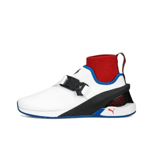 PUMA Scuderia Ferrari Ionf Miami MID Топ Спортивная Повседневная Обувь Мужская Белый Красный